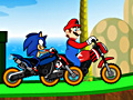 ເກມ Mario Vs Sonic Racing