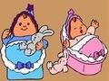 ເກມ Online coloring baby twins