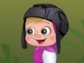 ເກມ Masha and the Bear: Jumping on logs