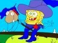 ເກມ Cowboy Spongebob Coloring