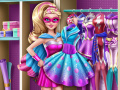 ເກມ Superhero Doll Closet  