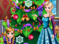 ເກມ Frozen Christmas Tree Design