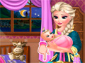 ເກມ Elsa Baby Caring