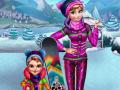 ເກມ Winter Games Dress Up