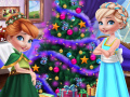 ເກມ Sisters Christmas Room Prep