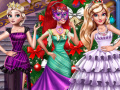 ເກມ Princesses Christmas Preparations