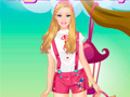 ເກມ Barbie Childish Style Dress Up
