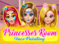 ເກມ Princesses Room Face Painting