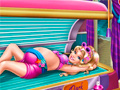 ເກມ Pregnant Princess Tanning Solarium