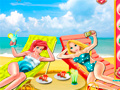 ເກມ Princesses Perfect Tanning