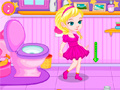 ເກມ Potty Train Baby Elsa