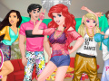 ເກມ Princesses Chic House Party