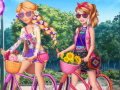 ເກມ Princesses Bike Trip