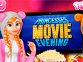 ເກມ Princesses Movie Evening