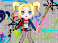 ເກມ Cute Harley Quinn Dress Up