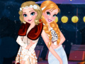 ເກມ Anna and Elsa Cocktail Dresses