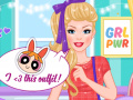 ເກມ Barbie`s Look Powerpuff