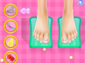ເກມ Ice Queen Glamorous Pedicure