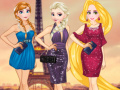 ເກມ Princesses Paris Holiday