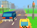 ເກມ Pixel Road Taxi Depot