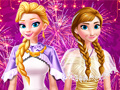ເກມ Ellie and Annie New Year Eve Party