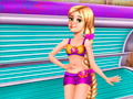 ເກມ Goldie Princess Tanning