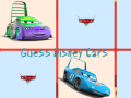 ເກມ Guess Disney Cars