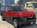 ເກມ Chevrolet Suburban Differences