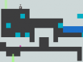 ເກມ Big ice tower, tiny square