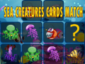 ເກມ Sea creatures cards match