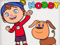 ເກມ Noddy Toyland detective paint