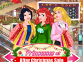 ເກມ Princesses at After Christmas Sale