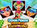 ເກມ Oceania Princess Moana Face Art