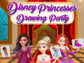ເກມ Disney Princesses Drawing Party