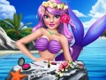 ເກມ Princess Mermaid Makeup Style