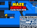 ເກມ Maze Runner 3d Cards Hunt 2018