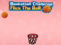 ເກມ Basketball Challenge Flick The Ball