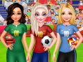 ເກມ BFF Princess Vote For Football 2018