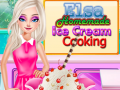 ເກມ Elsa Homemade Ice Cream Cooking