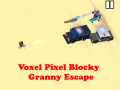 ເກມ Voxel Pixel Blocky Granny Escape