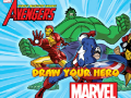 ເກມ Marvel Draw Your Hero