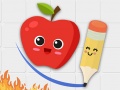 ເກມ Fruit Escape: Draw Line