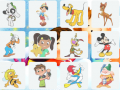 ເກມ Cartoons Characters
