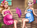 ເກມ Cute Mommies Pregnant Sauna