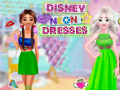 ເກມ Disney Neon Dresses