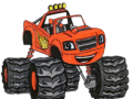 ເກມ Coloring Monster Machines