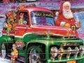 ເກມ Santa Trucks Jigsaw
