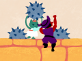 ເກມ Watch for falling rocks