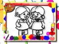 ເກມ Kids Coloring Time