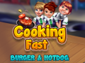 ເກມ Cooking Fast: Burger & Hotdog